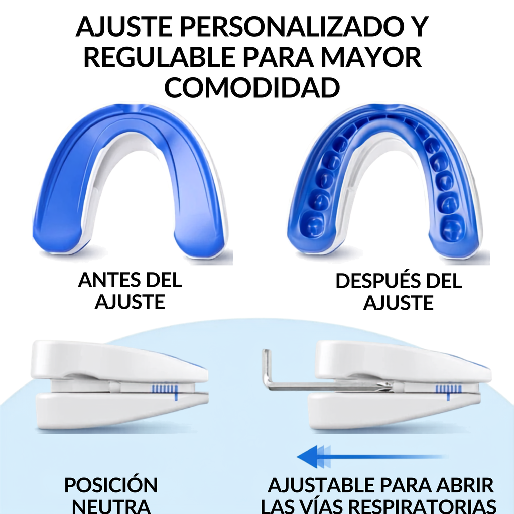 Adjustable Anti-Snoring Mouthpiece and Bruxism Guard