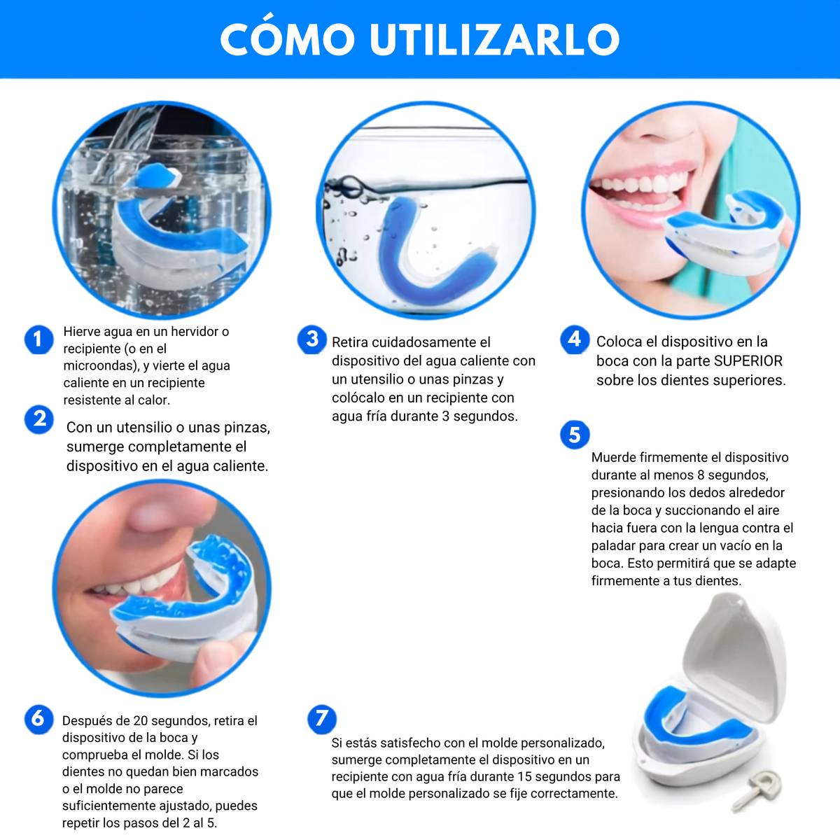 Adjustable Anti-Snoring Mouthpiece and Bruxism Guard