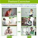 adjustable posture corrector back support belt